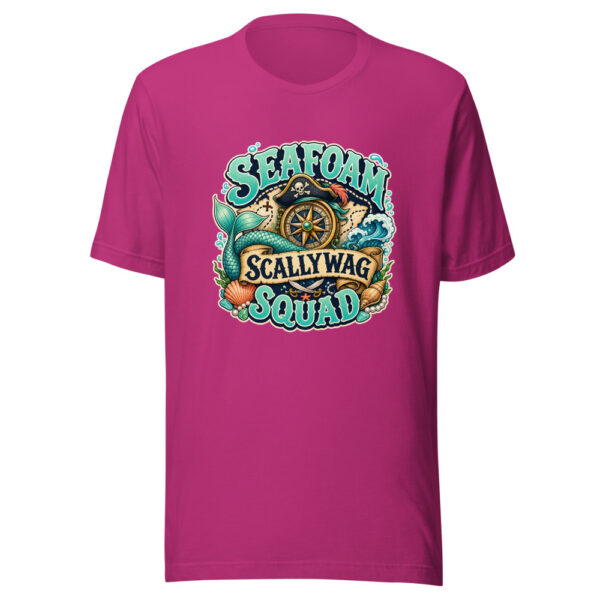 SEAFOAM SCALLYWAG SQUAD Heartbeat-20260614-piratesnmermaids-codex Graphic Tee mockup 5