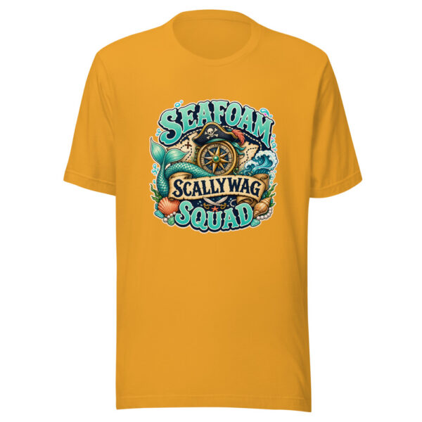 SEAFOAM SCALLYWAG SQUAD Heartbeat-20260614-piratesnmermaids-codex Graphic Tee mockup 6