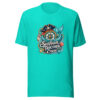 Seafoam Tricorn Crew Graphic Tee mockup 2 Seafoam Tricorn Crew Graphic Tee mockup 2