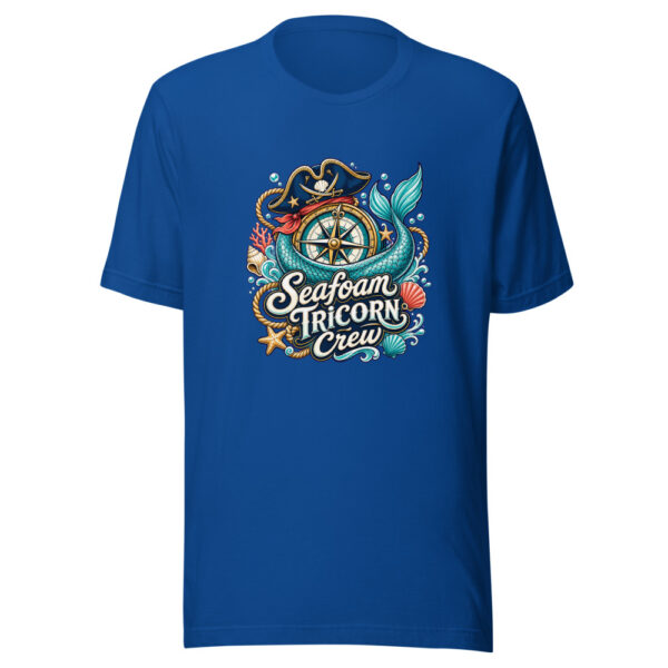Seafoam Tricorn Crew Graphic Tee mockup 5 Seafoam Tricorn Crew Graphic Tee mockup 5