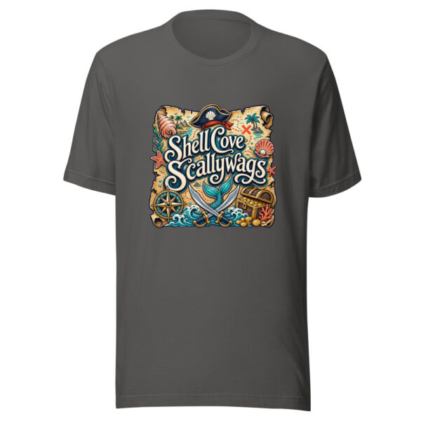 Shell Cove Scallywags Graphic Tee mockup 5 Shell Cove Scallywags Graphic Tee mockup 5