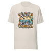 Shells Sails And Stories Graphic Tee mockup 8