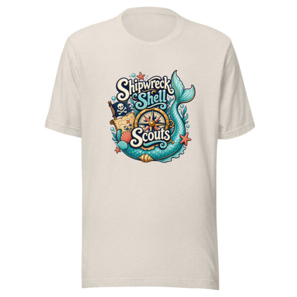 Shipwreck Shell Scouts Graphic Tee mockup 8 Shipwreck Shell Scouts Graphic Tee mockup 8