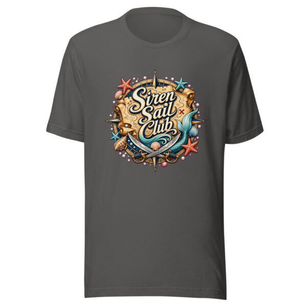 Siren Sail Club Graphic Tee mockup 3 Siren Sail Club Graphic Tee mockup 3