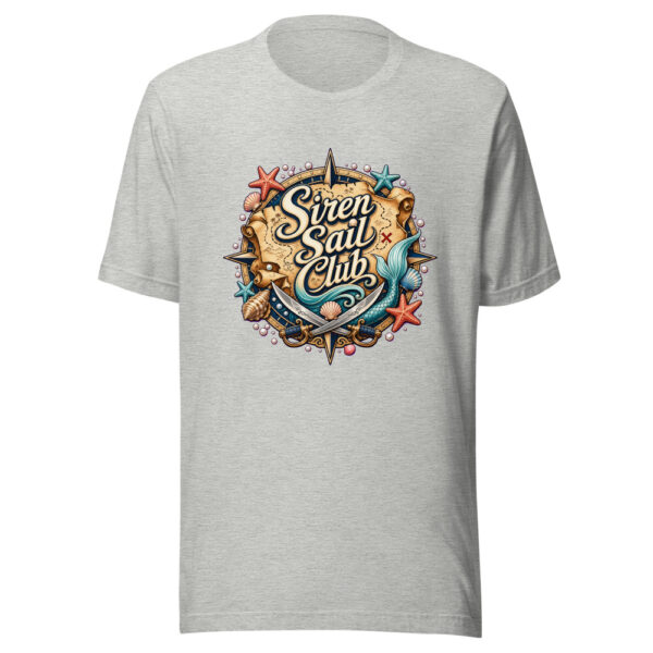 Siren Sail Club Graphic Tee mockup 4 Siren Sail Club Graphic Tee mockup 4