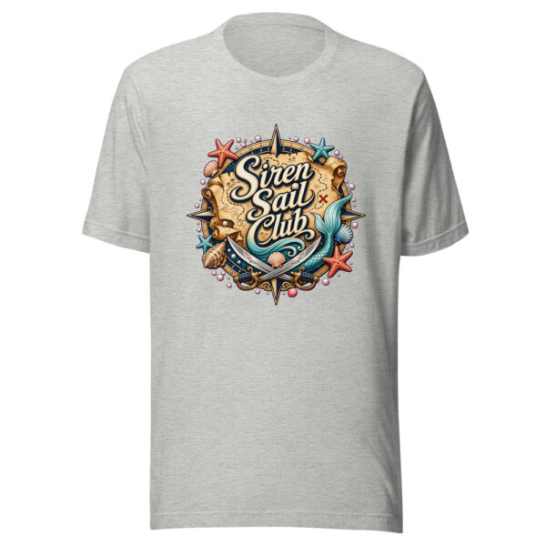 Siren Sail Club Graphic Tee mockup 6 Siren Sail Club Graphic Tee mockup 6