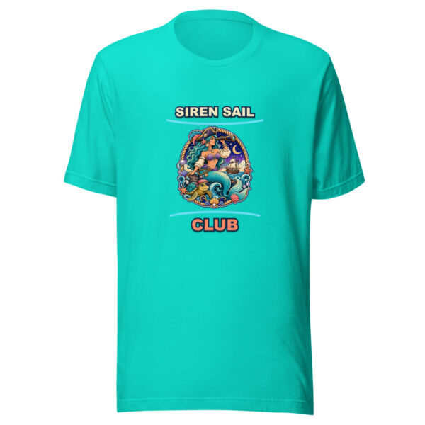 SIREN SAIL CLUB Heartbeat-20260614-piratesnmermaids-codex Graphic Tee front view