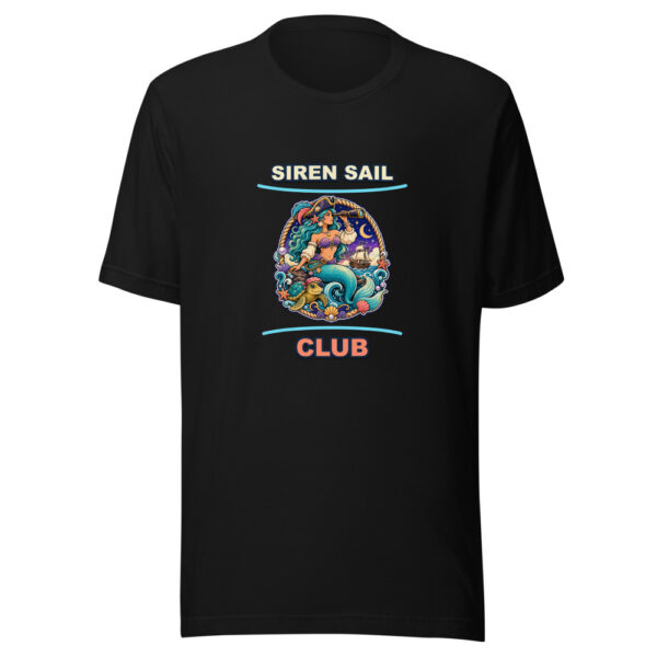 SIREN SAIL CLUB Heartbeat-20260614-piratesnmermaids-codex Graphic Tee mockup 1 SIREN SAIL CLUB Heartbeat-20260614-piratesnmermaids-codex Graphic Tee front view