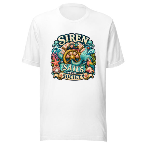 Siren Sails Society Heartbeat-20260613-pirates-mermaids-codex Graphic Tee mockup 3 Siren Sails Society Heartbeat-20260613-pirates-mermaids-codex Graphic Tee mockup 3