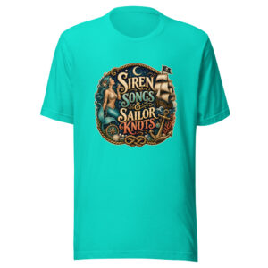 SIREN SONGS & SAILOR KNOTS Heartbeat-20260614-piratesnmermaids-codex Graphic Tee mockup 1 SIREN SONGS & SAILOR KNOTS Heartbeat-20260614-piratesnmermaids-codex Graphic Tee front view