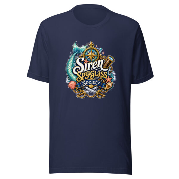 Siren Spyglass Society Graphic Tee mockup 3 Siren Spyglass Society Graphic Tee mockup 3