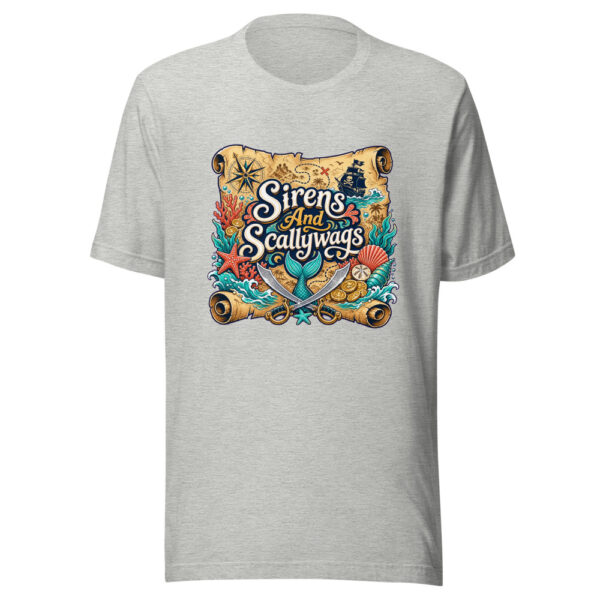 Sirens And Scallywags Graphic Tee mockup 1 Sirens And Scallywags Graphic Tee front view