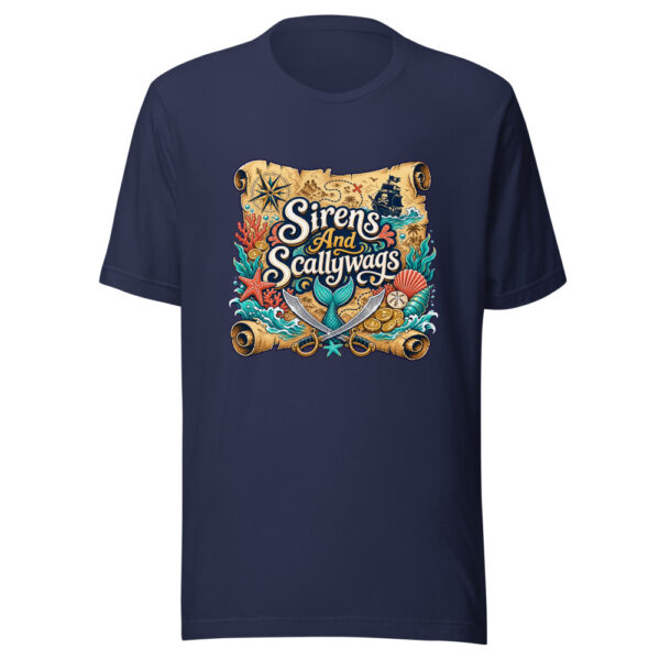 Sirens And Scallywags Graphic Tee mockup 4 Sirens And Scallywags Graphic Tee mockup 4