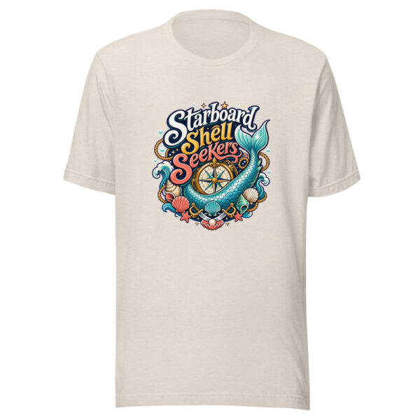 Starboard Shell Seekers Graphic Tee mockup 8