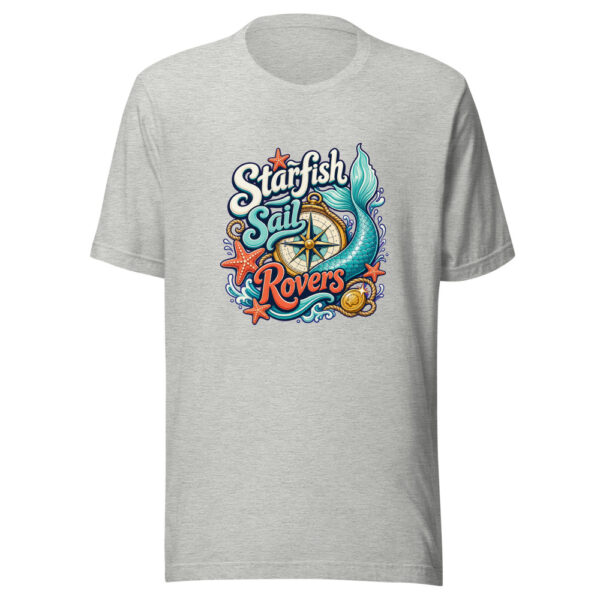 Starfish Sail Rovers Graphic Tee mockup 5