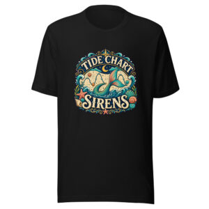 Tide Chart Sirens Heartbeat-20260613-manual-codex Graphic Tee front view