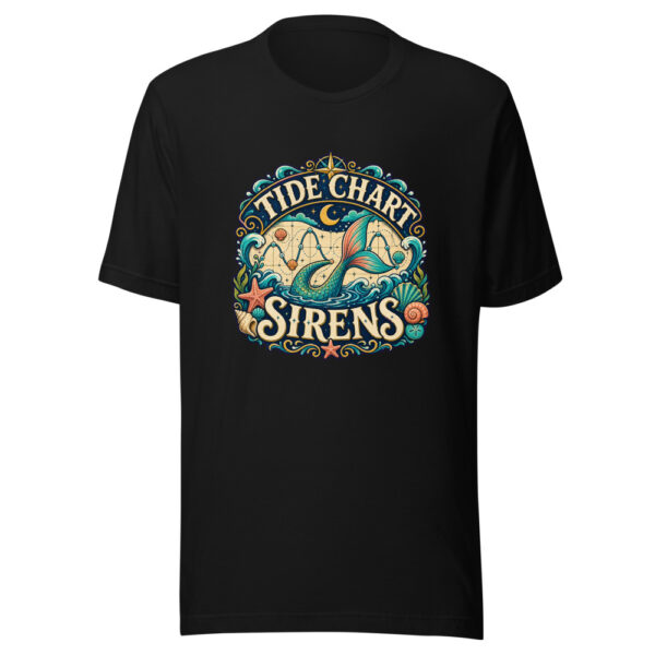 Tide Chart Sirens Heartbeat-20260613-manual-codex Graphic Tee mockup 1 Tide Chart Sirens Heartbeat-20260613-manual-codex Graphic Tee front view