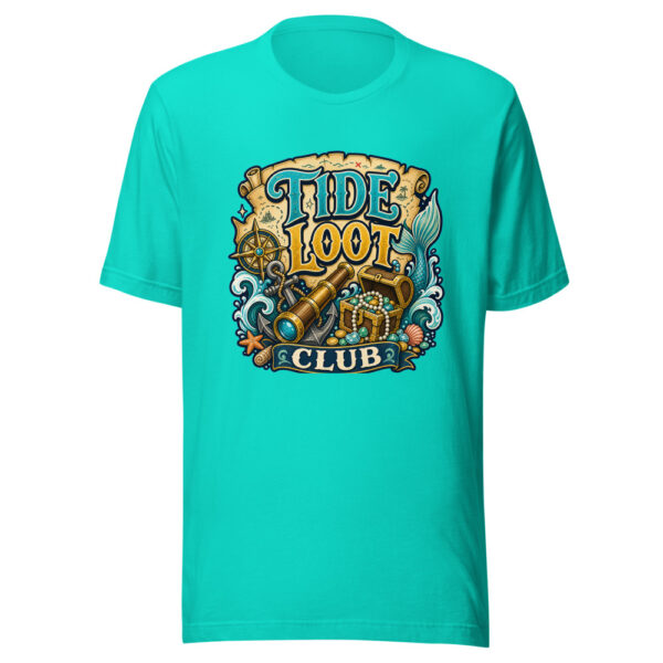 Tide Loot Club Heartbeat-20260613-piratesnmermaids-codex Graphic Tee mockup 3 Tide Loot Club Heartbeat-20260613-piratesnmermaids-codex Graphic Tee mockup 3