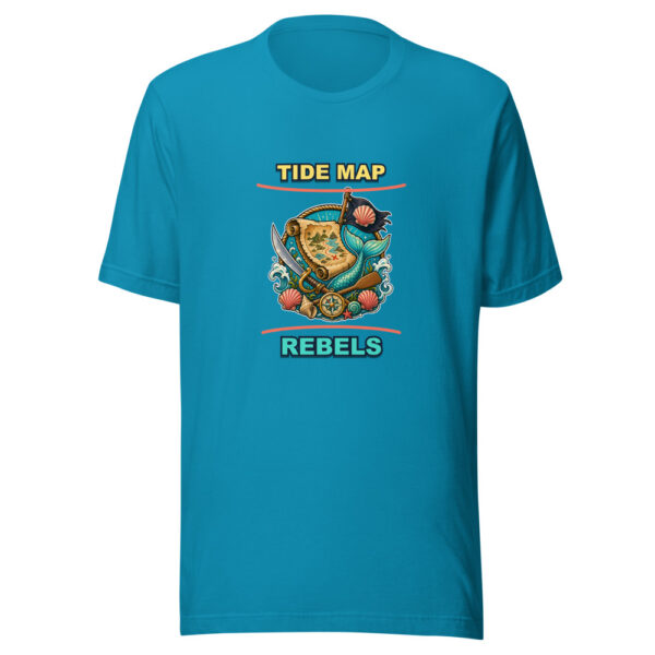 TIDE MAP REBELS Heartbeat-20260614-piratesnmermaids-codex Graphic Tee mockup 2 TIDE MAP REBELS Heartbeat-20260614-piratesnmermaids-codex Graphic Tee mockup 2