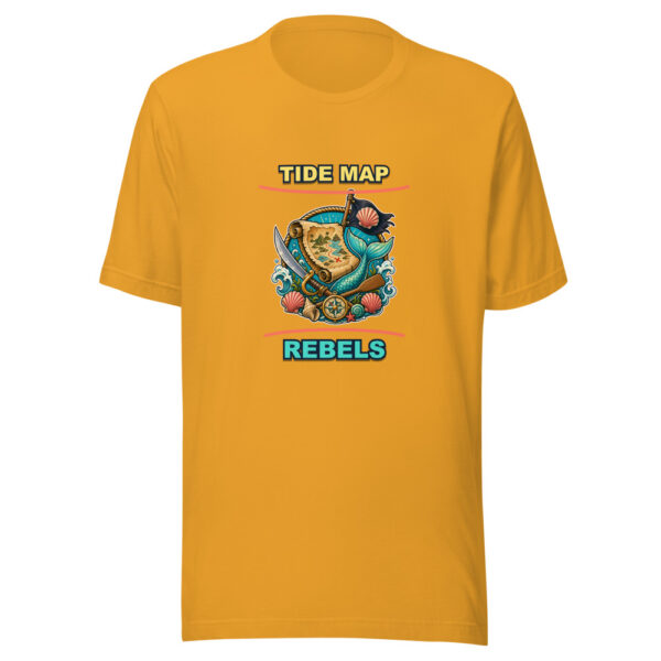 TIDE MAP REBELS Heartbeat-20260614-piratesnmermaids-codex Graphic Tee mockup 6 TIDE MAP REBELS Heartbeat-20260614-piratesnmermaids-codex Graphic Tee mockup 6
