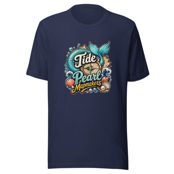 Tide Pearl Mapmakers Graphic Tee mockup 4 Tide Pearl Mapmakers Graphic Tee mockup 4