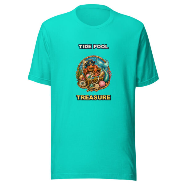 TIDE POOL TREASURE Heartbeat-20260614-piratesnmermaids-codex Graphic Tee mockup 2