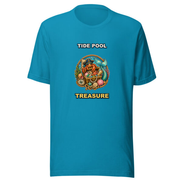 TIDE POOL TREASURE Heartbeat-20260614-piratesnmermaids-codex Graphic Tee mockup 2 TIDE POOL TREASURE Heartbeat-20260614-piratesnmermaids-codex Graphic Tee mockup 2