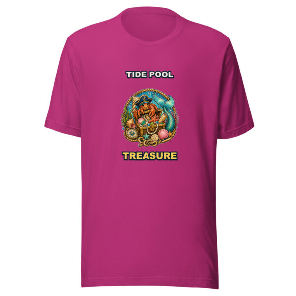 TIDE POOL TREASURE Heartbeat-20260614-piratesnmermaids-codex Graphic Tee mockup 5