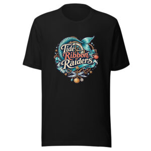Tide Ribbon Raiders Graphic Tee mockup 1 Tide Ribbon Raiders Graphic Tee front view