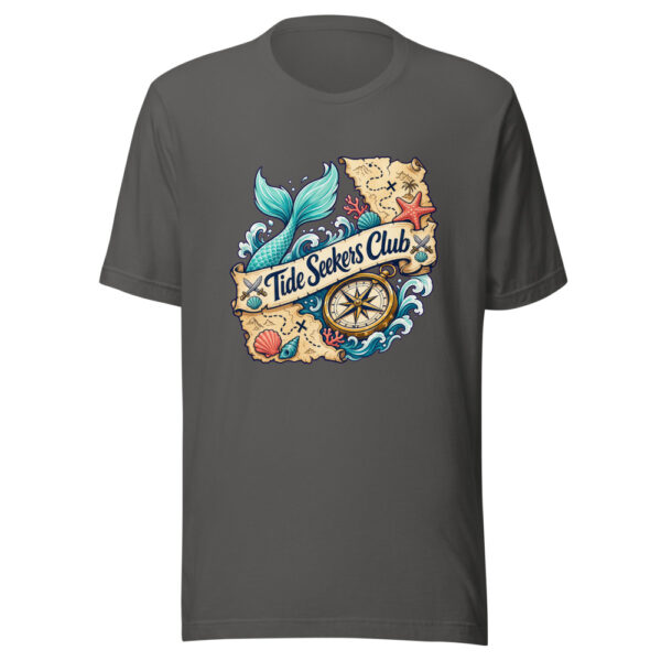 Tide Seekers Club Graphic Tee mockup 3 Tide Seekers Club Graphic Tee mockup 3