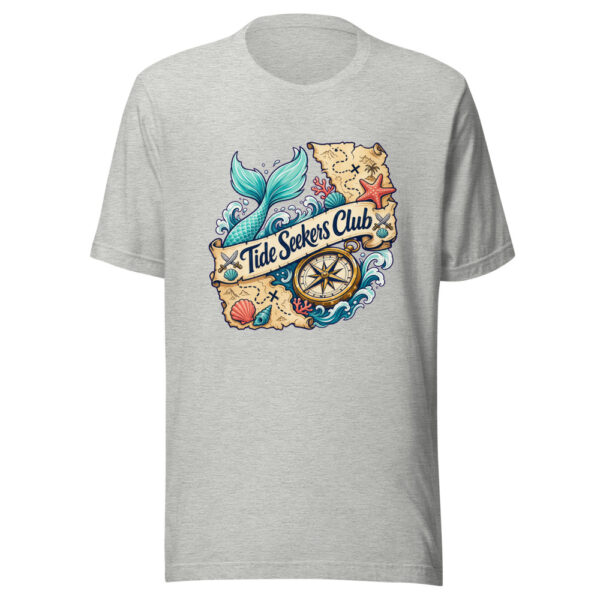 Tide Seekers Club Graphic Tee mockup 4 Tide Seekers Club Graphic Tee mockup 4