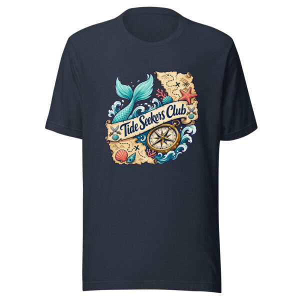 Tide Seekers Club Graphic Tee mockup 7