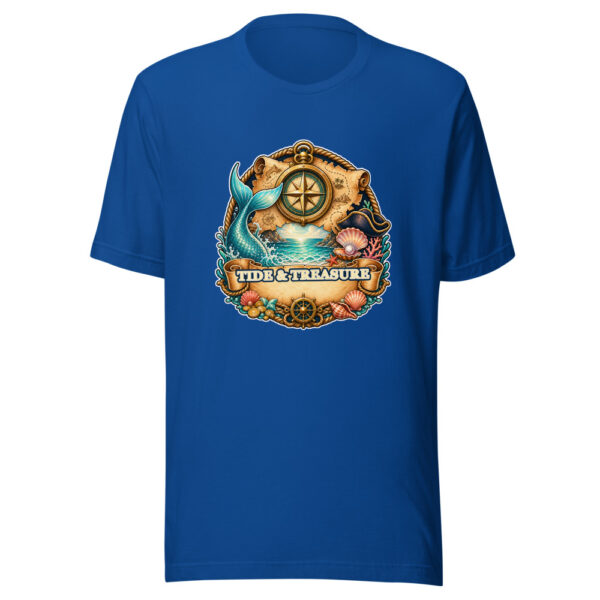 TIDE & TREASURE Heartbeat-20260614-piratesnmermaids-codex Graphic Tee mockup 3