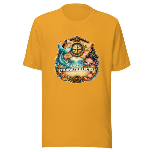 TIDE & TREASURE Heartbeat-20260614-piratesnmermaids-codex Graphic Tee mockup 6