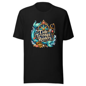 Tide Trinket Raiders Graphic Tee mockup 1 Tide Trinket Raiders Graphic Tee front view