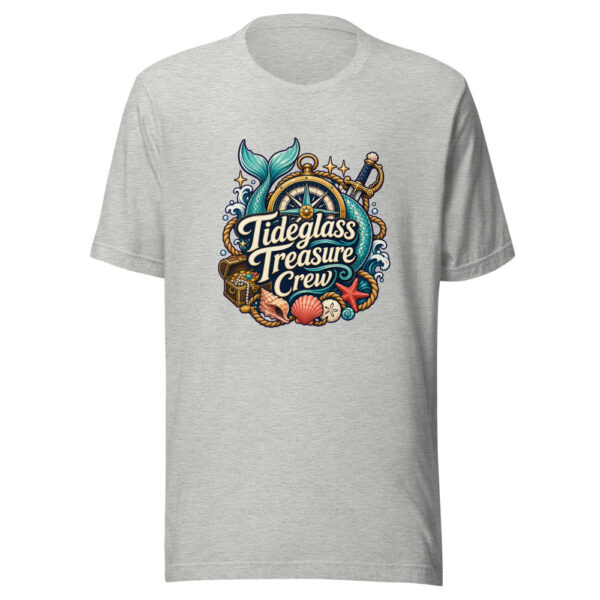 Tideglass Treasure Crew Graphic Tee mockup 6