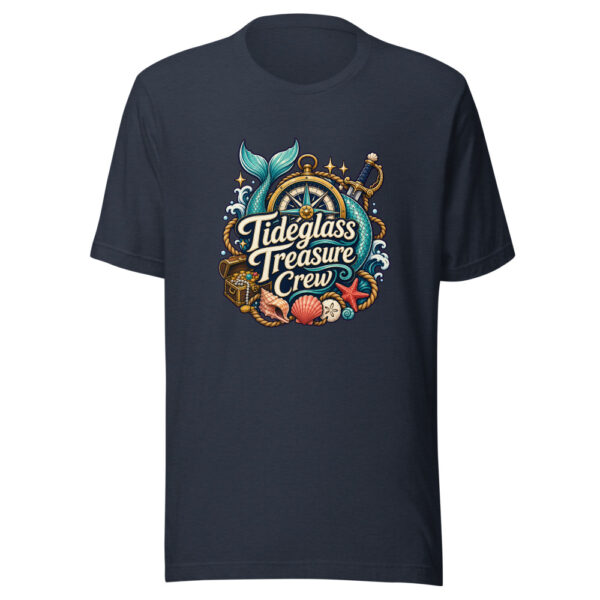 Tideglass Treasure Crew Graphic Tee mockup 8