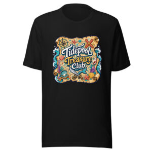 Tidepool Treasure Club Graphic Tee mockup 1 Tidepool Treasure Club Graphic Tee front view