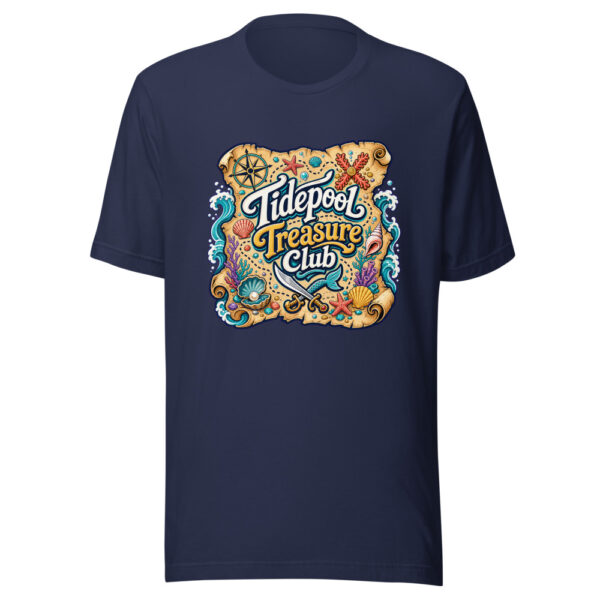 Tidepool Treasure Club Graphic Tee mockup 1 Tidepool Treasure Club Graphic Tee front view