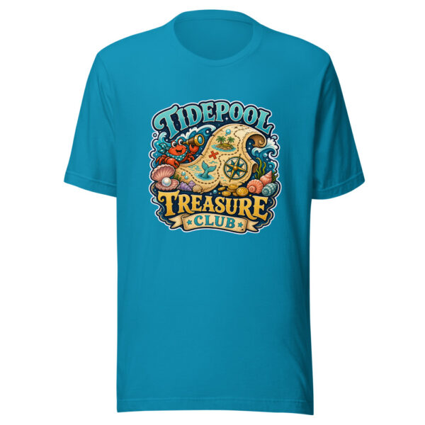 Tidepool Treasure Club Heartbeat-20260613-pirates-mermaids-codex Graphic Tee mockup 2 Tidepool Treasure Club Heartbeat-20260613-pirates-mermaids-codex Graphic Tee mockup 2