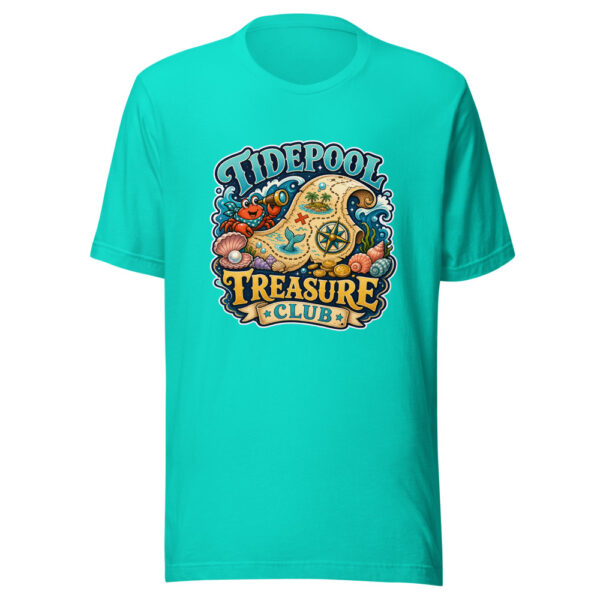 Tidepool Treasure Club Heartbeat-20260613-pirates-mermaids-codex Graphic Tee mockup 3 Tidepool Treasure Club Heartbeat-20260613-pirates-mermaids-codex Graphic Tee mockup 3