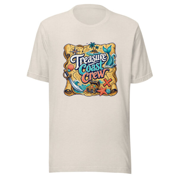 Treasure Coast Crew Graphic Tee mockup 1 Treasure Coast Crew Graphic Tee front view
