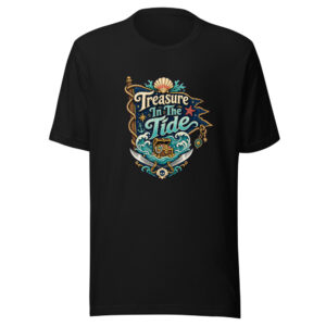 Treasure In The Tide Graphic Tee front view