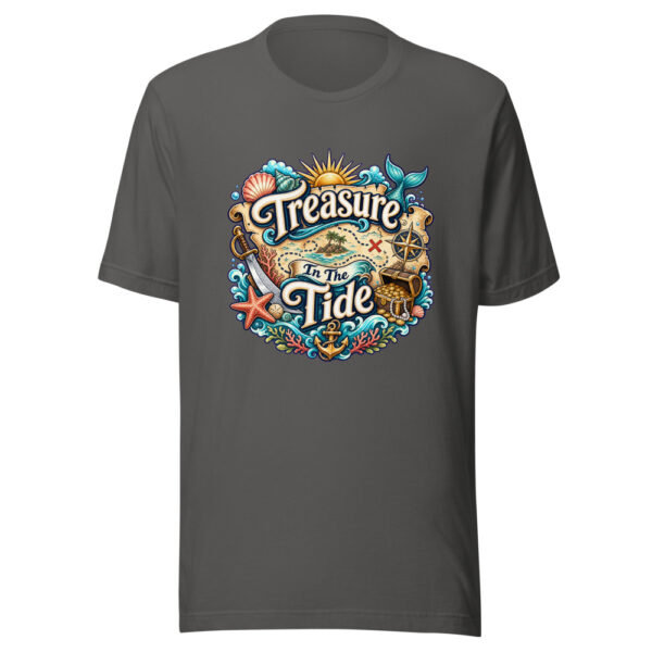 Treasure In The Tide Graphic Tee mockup 5