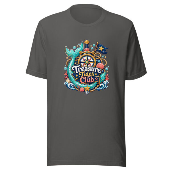 Treasure Tides Club Graphic Tee mockup 3