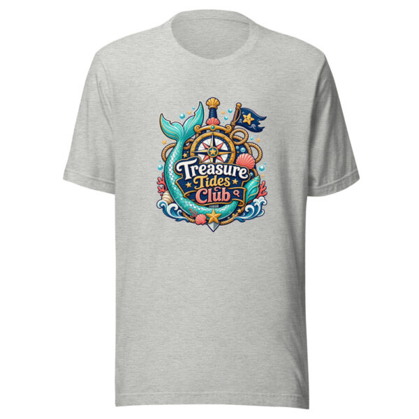 Treasure Tides Club Graphic Tee mockup 4