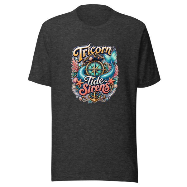 Tricorn Tide Sirens Graphic Tee mockup 6 Tricorn Tide Sirens Graphic Tee mockup 6