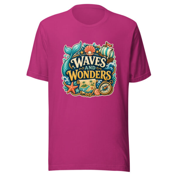 WAVES AND WONDERS Heartbeat-20260624-codex-fallback Graphic Tee front view