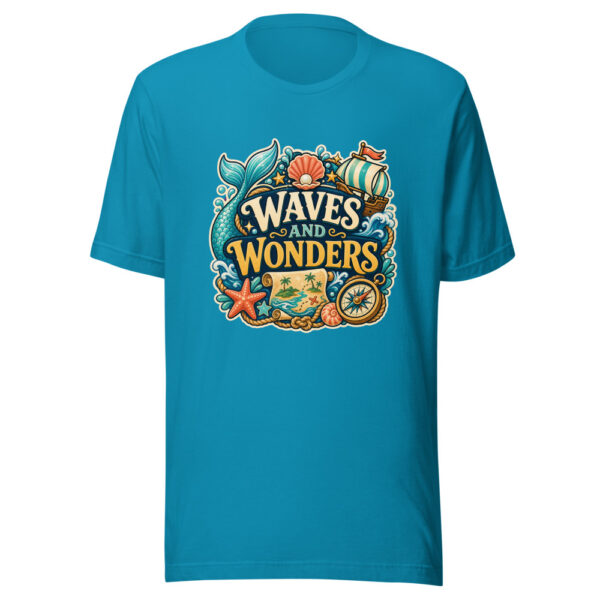 WAVES AND WONDERS Heartbeat-20260624-codex-fallback Graphic Tee mockup 2