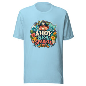 AHOY SEA SPARKLE Heartbeat-20260623-codex-fallback Graphic Tee mockup 1 AHOY SEA SPARKLE Heartbeat-20260623-codex-fallback Graphic Tee front view